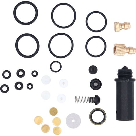 [JAMAIS UTILISÉ]Pièces détachées pour compresseur d'air PCP : soupape de respiration, joints d'étanchéité, buses, accessoires pour pompe à air haute pression 12 V 30 MPa (1/5)