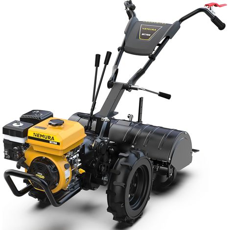 Motoculteur Fraise Arrière 4T Nemura 212cm3 - Largeur de travail 750mm - Double Marche Avant et Arrière (1/5)