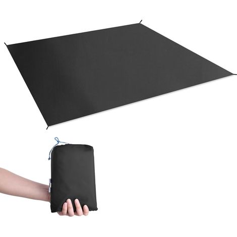 Tapis de Sol Camping Tarp Ultra Léger pour Camping Randonnée Pique-Nique Plage Voyage (1/5)