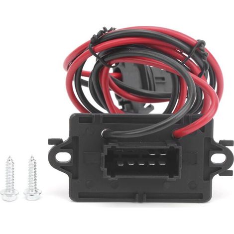 Online Store Résistance de Ventilateur de Soufflante,Résistance de moteur de ventilateur de chauffage 7701207876, remplacement adapté pour Renault Scenic MK II/Grand (1/4)