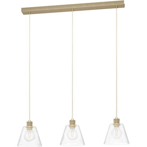 Lampe suspendue Copley Gold Effacer L: 90 B: 20 H: 110cm Dimmable (1/3)