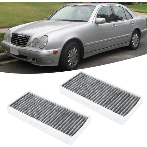 2 Stück Auto-Innenraum-Klimaanlagenfilter A2108300018 Ersatz passend für Mercedes Benz E-Klasse W210 (1/5)
