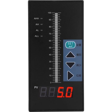 Contrôleur d'affichage numérique intelligent à boucle simple et double, compteur et instrument de mesure et de contrôle 220 V CA (1/5)
