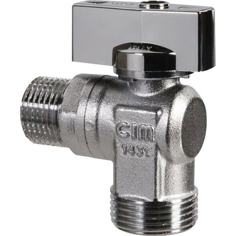 Grifo para lavadora 1/4 giro 15x21-20x27
