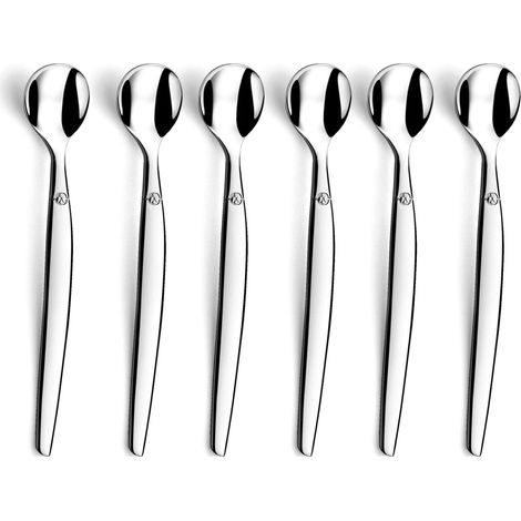 Cuillères expresso Acier 18/0, Lot de 6, 11.4 cm, Inox (1/5)