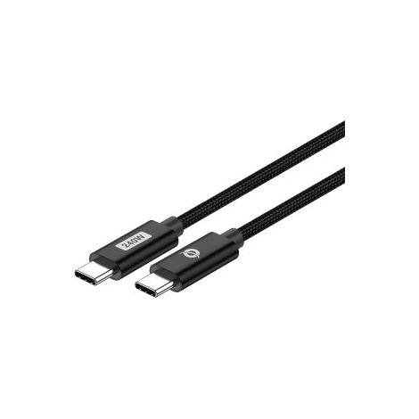 Kabel usb-c Stecker auf usb-c Stecker 2m conceptronic pd 3.1 240w 48v 5a 480mbps e-mark