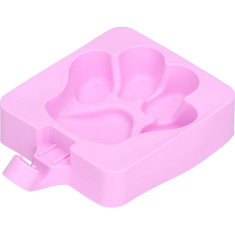 Lot de 3 moules à glace en silicone en forme de griffes de chat, parfaits pour la cuisine. (1/5)