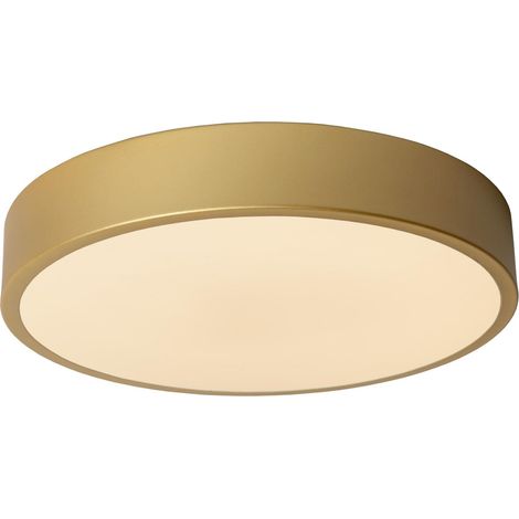 Plafonnier - Ø 30 cm - 1x18W 2700K - Or Mat/Laiton (1/5)
