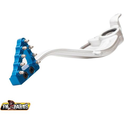 FM-PARTS PIE DE MANETA DE FRENO TRASERO (ANCHO) SHERCO SE/SEF '13-'24 AZUL (1/3)