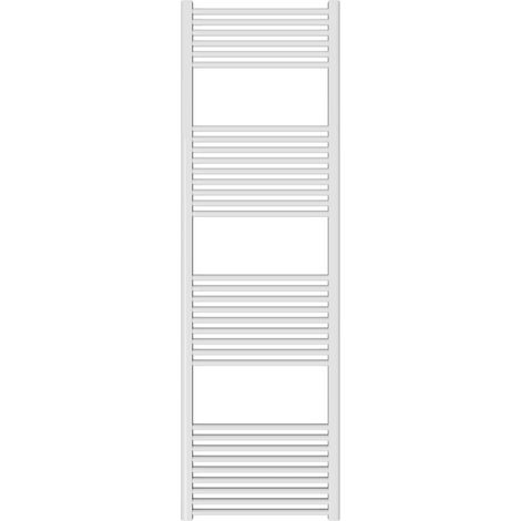 Termoarredo Scaldasalviette in Acciaio Ideal Clima Slim Bianco 1760x600 - 581860
