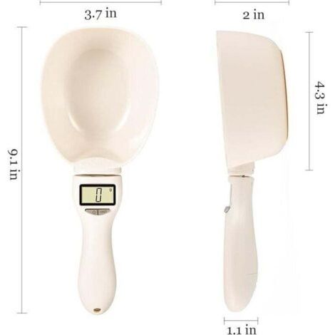Cuillères doseuses électroniques, balances électroniques avec écran LCD, balances alimentaires électroniques, ustensiles de cuisine et cuillères doseuses électroniques pour les repas de tous les jours (1/3)