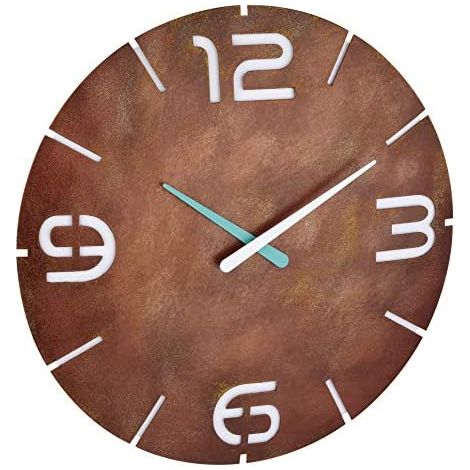 TFA Dostmann 60.3536.08 Reloj de pared marrón y blanco (1/3)