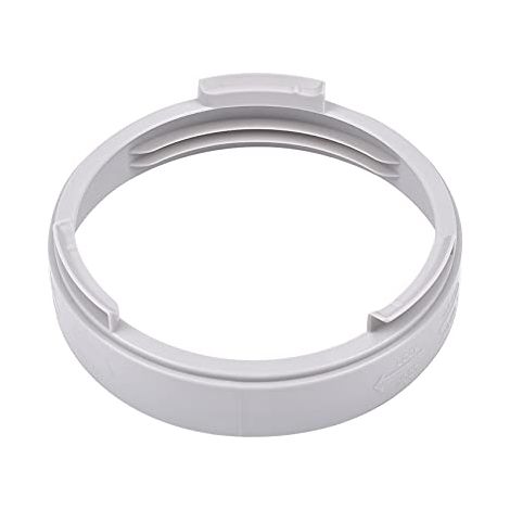 Raccordo per tubo di scarico del condizionatore d'aria portatile, connettore per tubo adattatore per finestra A/C da 15 cm/6 pollici, accessori per condizionatori d'aria mobili (1/5)