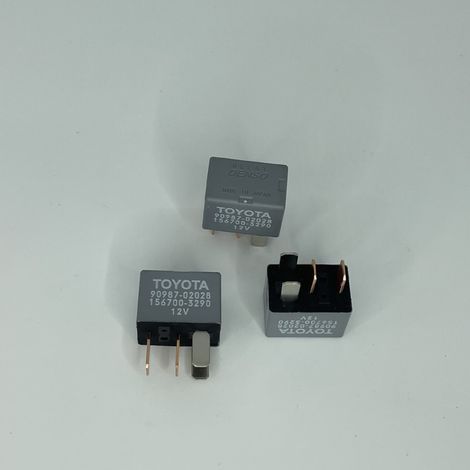 PEindit relais Toyota 90987-02028, relais gris Denso 156700-3290