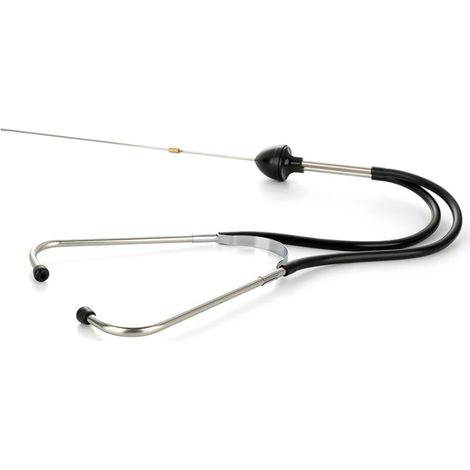 Jeffergarden Stéthoscope à cylindre pour mécanicien automobile, outil de diagnostic de moteur de voiture en acier inoxydable, audition (1/5)