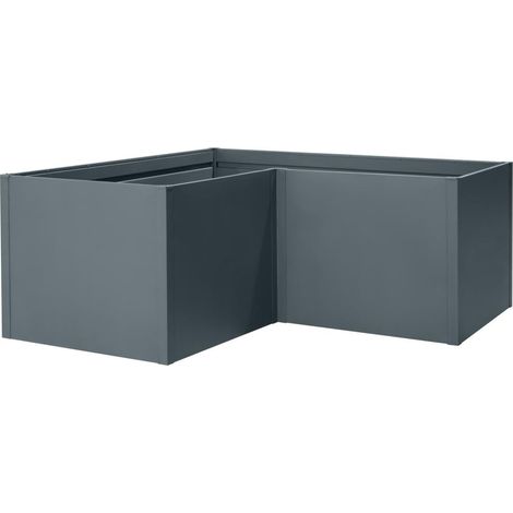 Gartenbeet Twin-Wall anthr. 180x180x76cm