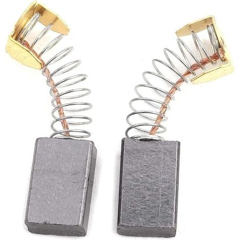 2x balais de charbon moteur 7x11x18mm compatibles avec les outils électriques Hitachi FA-700. G18SE2. G18SR. G23SC2. G23SF. G23SR. H65 (1/4)