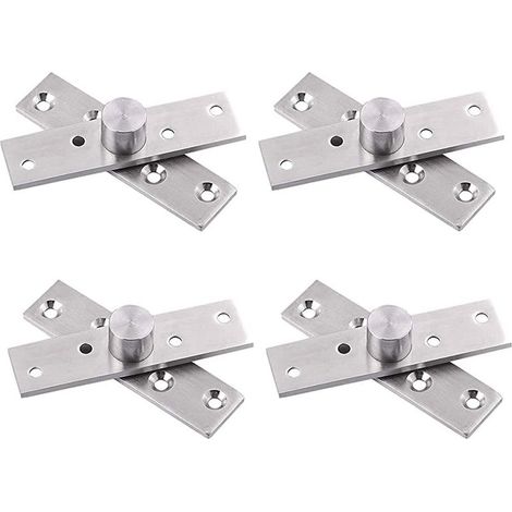 Charnières pivotantes de porte tournante cachées à 360 degrés 4 charnières pivotantes pour portes (1/5)