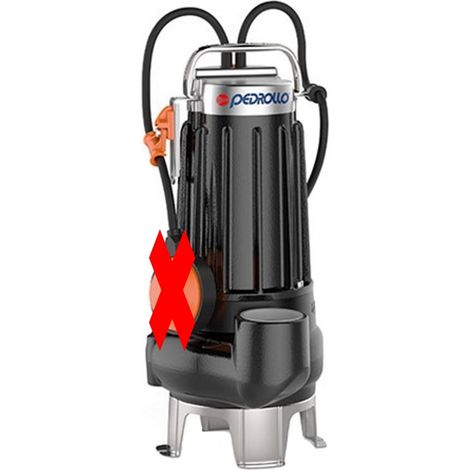 Elettropompa POMPA Sommergibile Acque Luride GHISA 1Hp MC10/45-N 380V Pedrollo