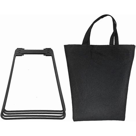 Zusammenklappbarer Kühlboxhalter, Gepäckträger aus Eisen, Campingboxhalterung