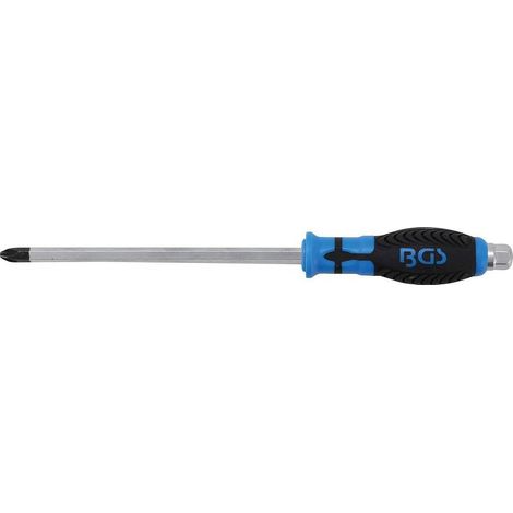 Tournevis Lame Six Pans Cruciforme PH4 200 mm - Précision et Robustesse, Acier, Zones Difficiles - D-Work (1/5)