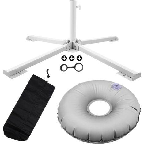 Support de parasol de plage Support de parasol pliable pour la plage, accessoires de parasol coupe-vent pour balcon, stade, voyage, camping, pêche, extérieur et pique-nique (1/5)
