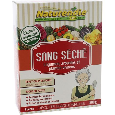 SANG SECHE en poudre 800gr - NATURENDIE