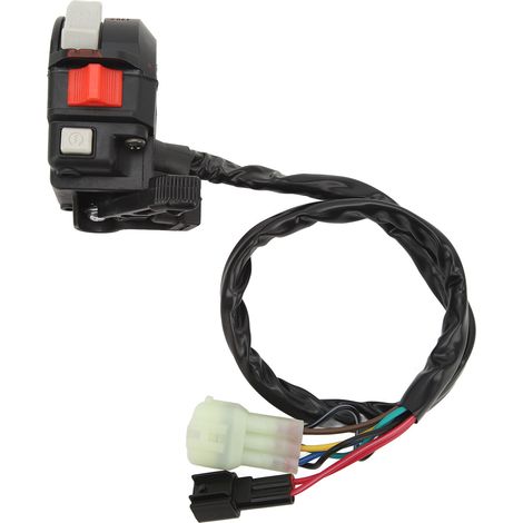 Interrupteur de guidon pour VTT 5LP 83973 01 00, interrupteur de démarrage/arrêt du moteur et de phares pour Raptor 660 660R YFM (1/5)