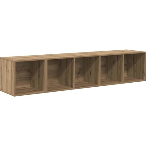 Maison Exclusive - TV-Schrank Set Wandmontiert 2 pcs Artisan-Eich