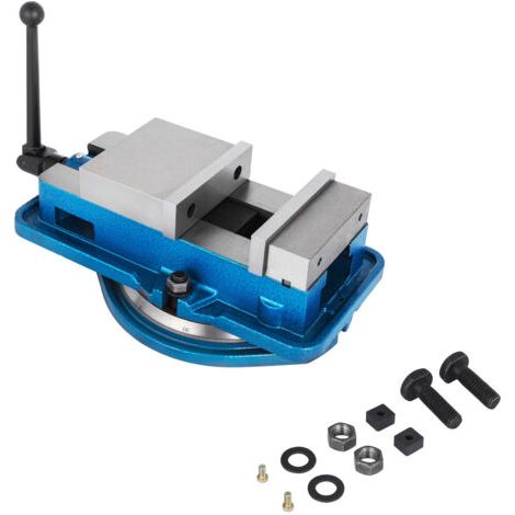 [JAMAIS UTILISÉ] Mophorn Étau de fraisage robuste  80 mm Étau de serrage d'établi Haute précision Largeur de mâchoire de 3 pouces Base pivotante à 360 degrés Outil CNC