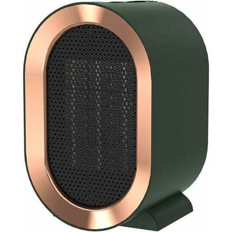 1200W radiateur soufflant ménage bureau silencieux PTC chaleur rapide chauffage chambre sûr et économie d'énergie-vert (1/4)