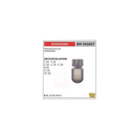 Pescamiscela SHINDAIWA decespugliatore T20 - T25 - C25 - C35 - B45 - LT20 - HT20