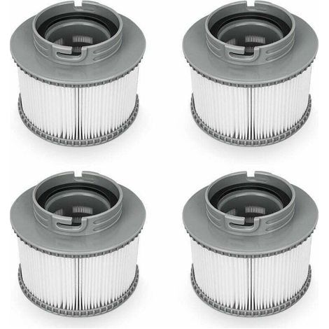Filtre de rechange pour MSPA FD2089, cartouche filtrante pour pompe de piscine, jacuzzi et spa, lot de 4 (1/4)