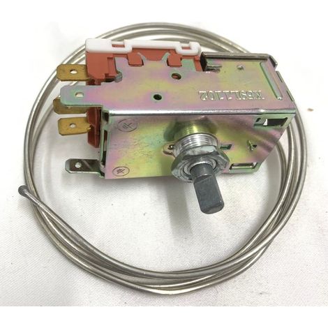 Thermostat universel pour réfrigérateur, cordon métallique de 75 cm, 220-250 V (1/2)