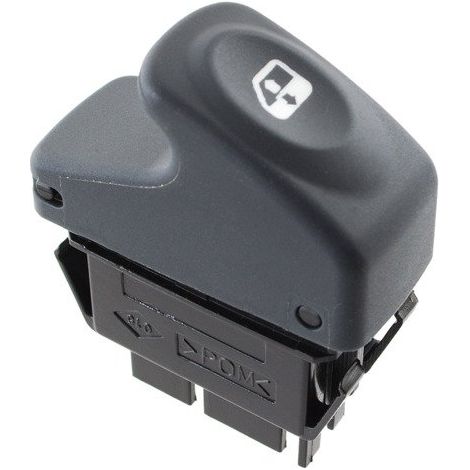 Renault Clio II 1998- Schalter für elektrische Fensterheber vorne, 6-polig (1/2)