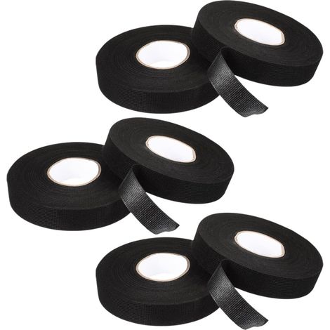 Lot de 6 rouleaux gaine adhésive haute température pour faisceau (1/5)