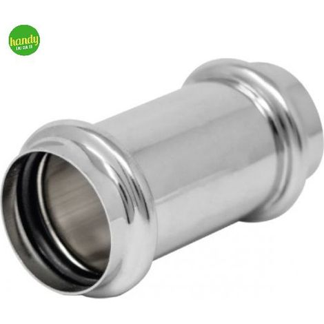 Canotto di congiunzione Ambra ottone cromato Ø 32 mm