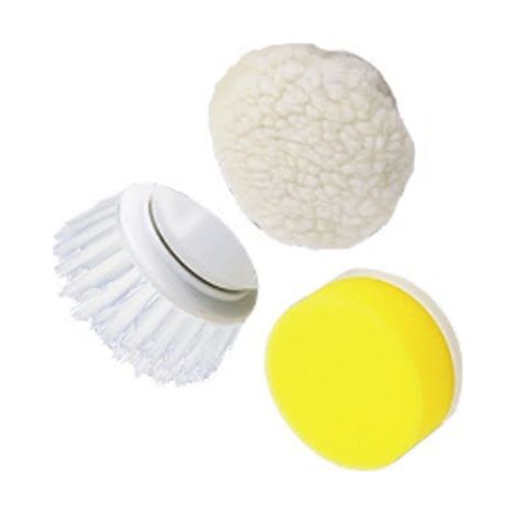 Set de Accesorios para usar en GyroScrub, contiene cepillo, esponja y abrillantador