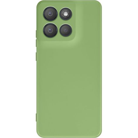 Coque - AVIZAR - Moto G86 / G86 Power - Silicone semi-rigide - Vert matcha - Toucher doux (1/4)