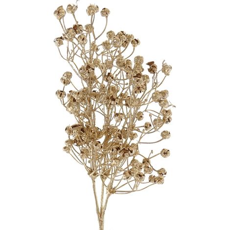 DPI Weihnachtsdeko Schleierkraut Goldfarben 44 cm - Kunstpflanzen (1/3)