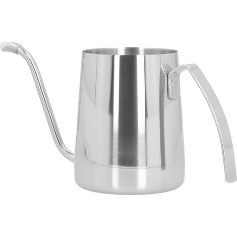 Cafetière/théière en acier inoxydable à long bec verseur et col de cygne de 350 ml pour la maison (1/5)