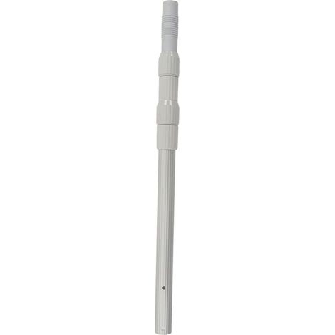 Manche télescopique pour nettoyeur de piscine, épuisette de pêche, perche de sauvetage, 120 cm, sans trou de suspension, 62 cm / 2,4 pouces (1/5)