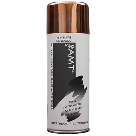 Bombe de peinture bronze 330ml - Amt