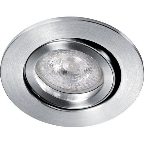 TIPO R-230 Encastré GU10 rond orientable et basc. alu Lpe non incl. 4145