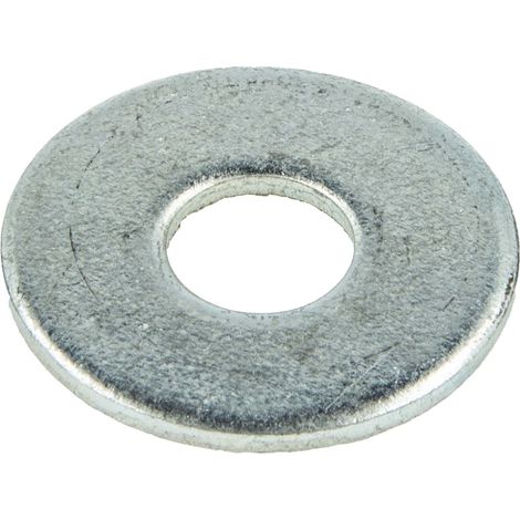tecuro Unterlegscheiben groß M5 (5,3 x 15 x 1,6 mm) 100 Stück DIN 9021, Stahl verzinkt (1/2)