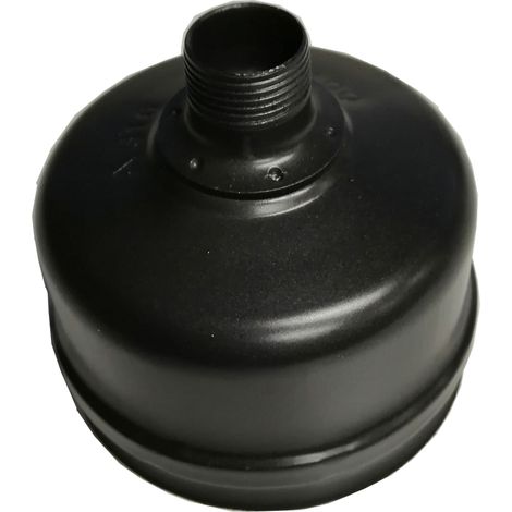 Sivac – Bouchon de condensation noir femelle Ø 100mm – Raccord fumisterie pour poêle à granulés – Évite les condensats et salissures