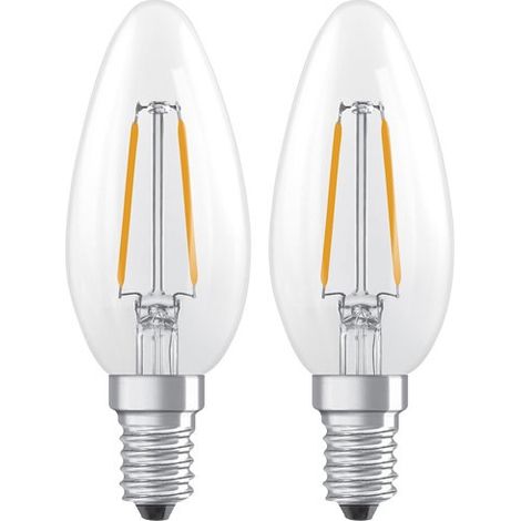 Ampoule Led Flamme E14 Effet Flamme Chaleureux - Ledvance  Gp