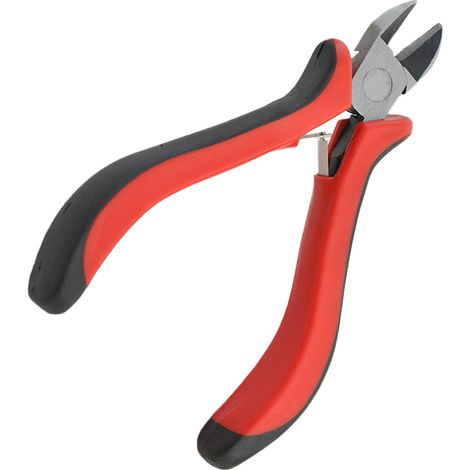 Pince coupante DIY pour création de bijoux, outil artisanal, corps en CRV, manche TPR, accessoire de bricolage, 1 pièce (1/5)
