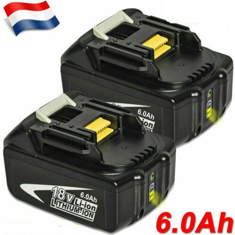 2X 6.0Ah Batterie de Remplacement Pour Makita BL1860 VR450D VR450DRFX VR450DZ BL1815 Makita BL1860B