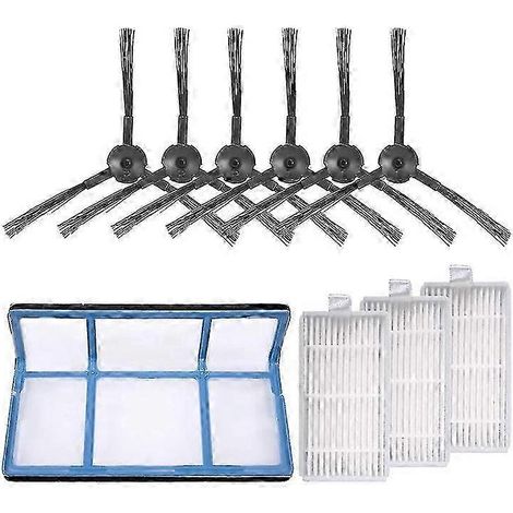 Remplacement pour aspirateur robot iLife V3, V3s, V5 et V5s Pro : 1 filtre principal + 3 filtres + 6 filtres Sic (1/5)